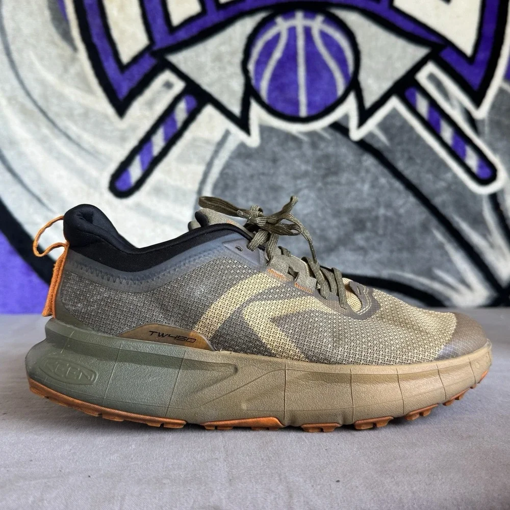 Size 10 - Keen Men's‎ 450 Dirt Light Curry/Orange Pepper Trail Shoes 1029756